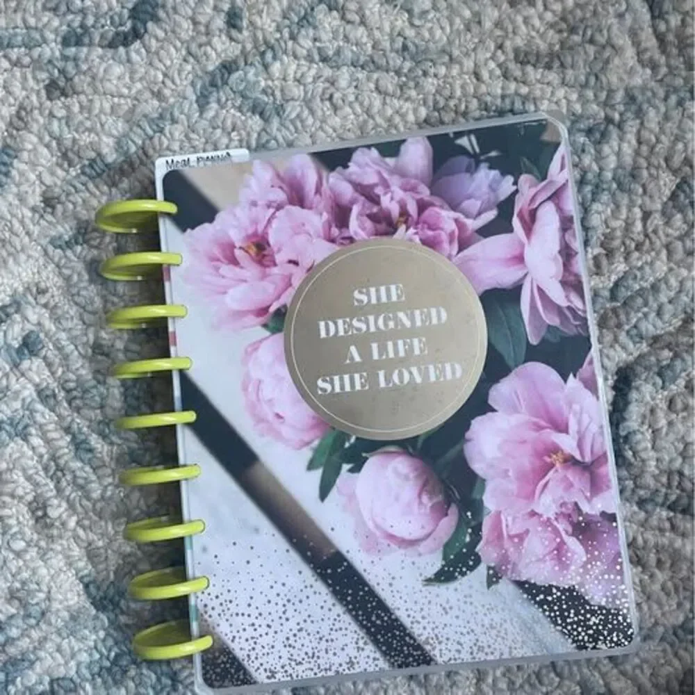 The Happy Planner Disc-Bound Meal Planner and Budget Organizer